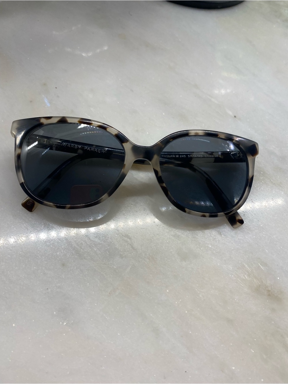 Warby Parker Raglan Sunglasses - Tortoiseshell Frame